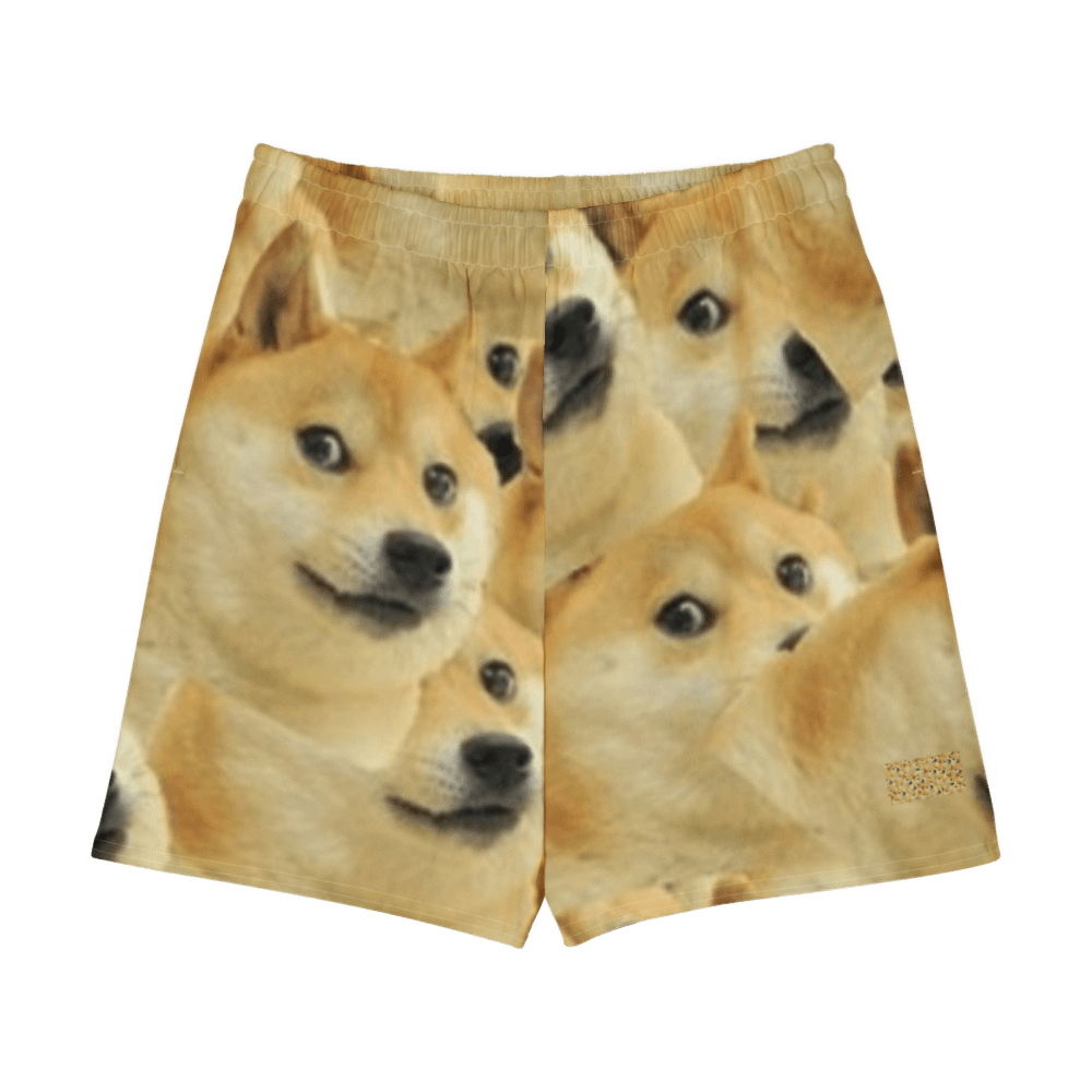All Over Print Doge Shorts